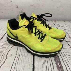 Nike Air‎ Max Plus 2012 Sneaker Mens Size 12 Neon Voit Running Shoe
